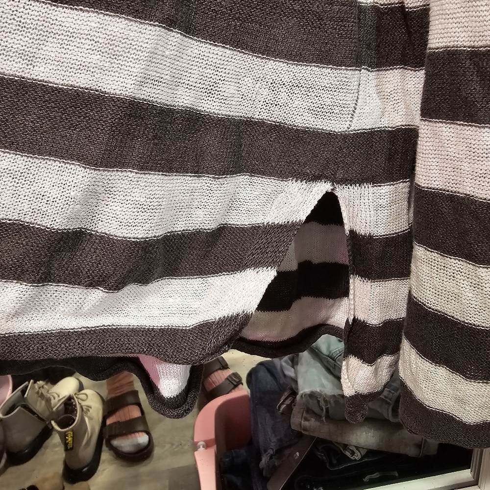 Eileen Fisher Organic Linen Dolman Sleeve Boxy Cozy Prarie CabinCore Top - Picture 9 of 16